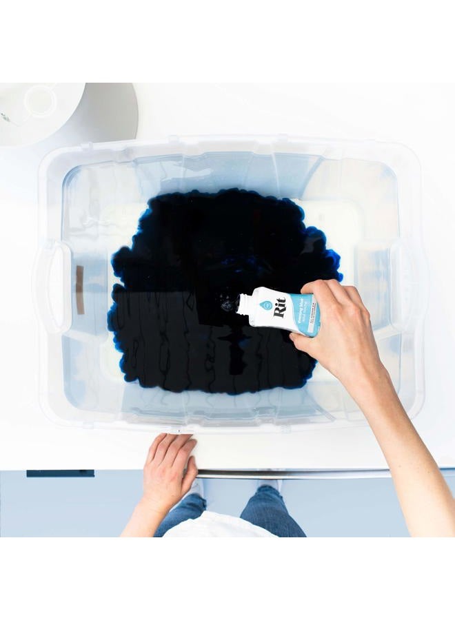 RIT Dye Liquid 8 Fluid oz Evening Blue - Image 2